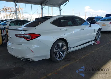 2021 Acura Tlx Advance Package из США, поврежденный, VIN 19UUB5F63MA008292